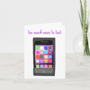 Carte Bavardage trop juteux pour le service de