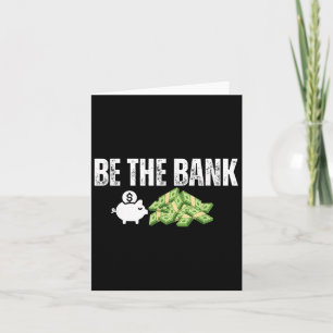 Carte Be Bank Piggy Bank - Stimuler la prospérité et la