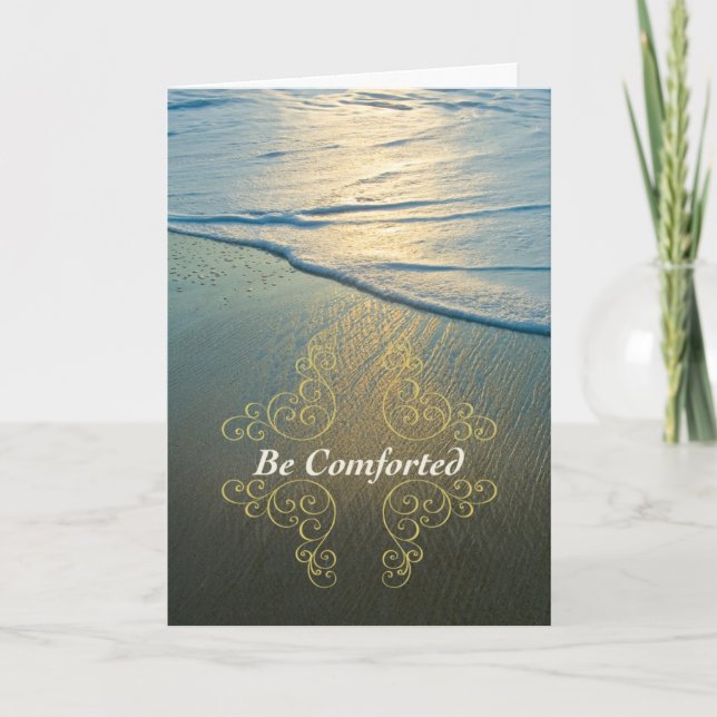 Carte Be comforted (Devant)