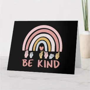 Carte Be Kind ASL III - Langue des Signes Américaine