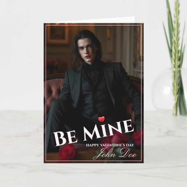 Carte Be Mine – A Quiet Valentine’s Promise (Devant)