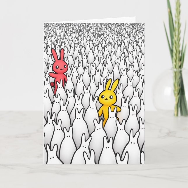 Carte Be Unique Special Friend Card (Devant)