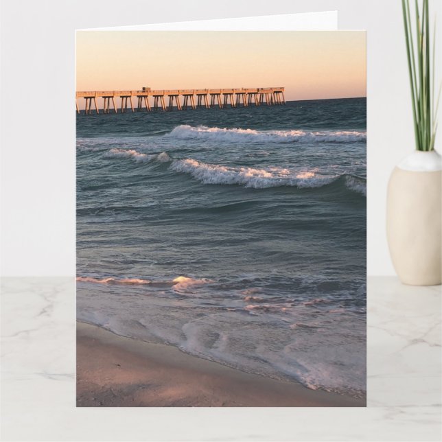 Carte Beach announcement postcard (Devant)