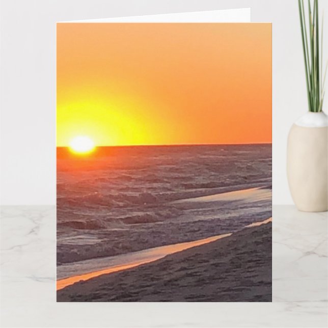 Carte Beach announcement postcard (Devant)