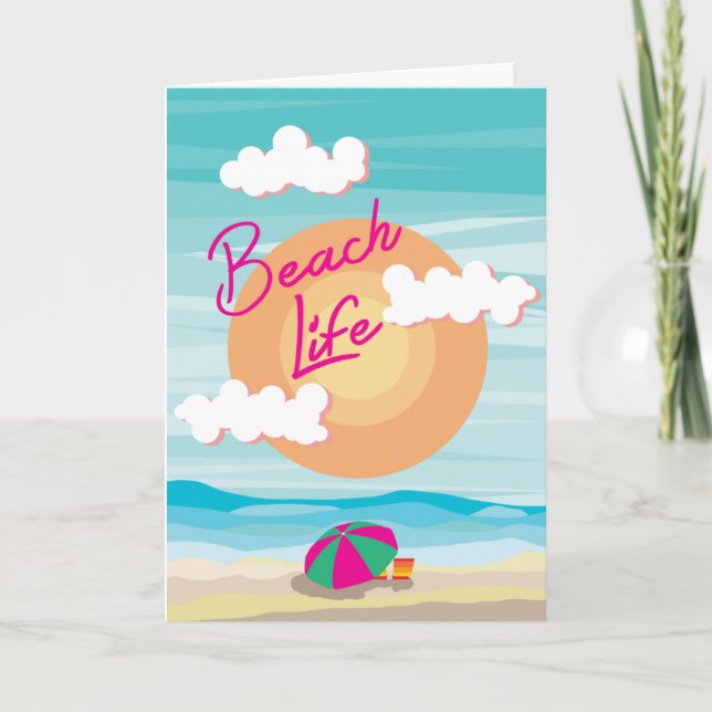 Carte Beach Life (Devant)