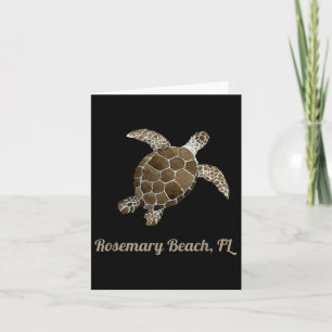Carte Beach Rosemary, Fl Marine Biologie Sauvez La Tour 