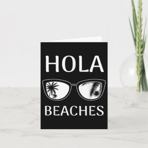 Carte Beach Vacances Chemise Hola Plages _1