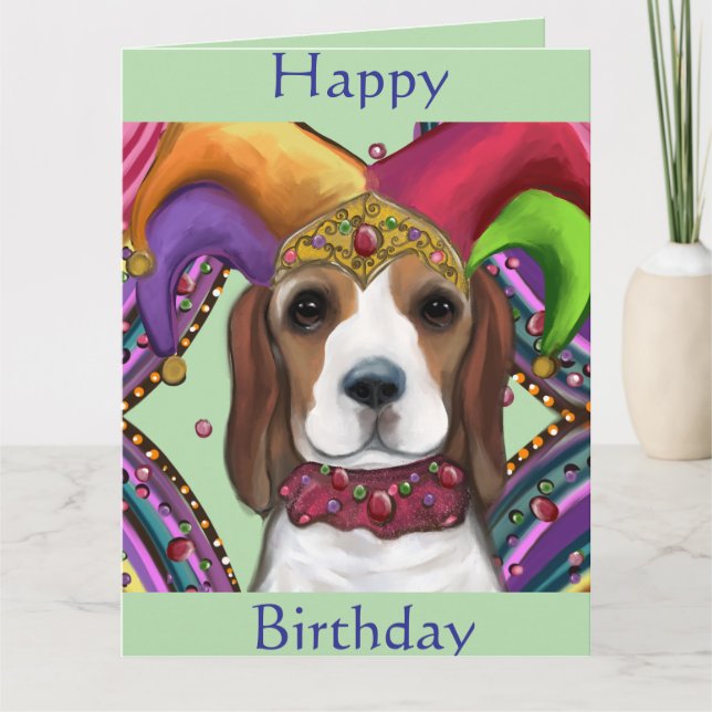 CARTE BEAGLE  (Devant)