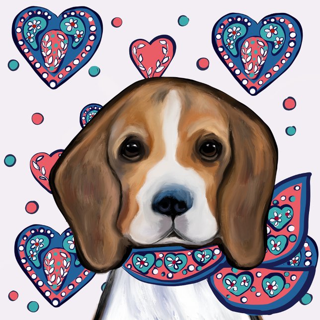 Carte Beagle         (Créateur téléchargé)