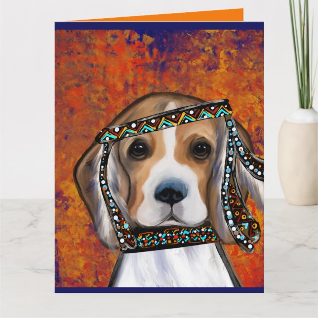 Carte Beagle        (Devant)