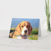 Beagle du jour du patron heureux