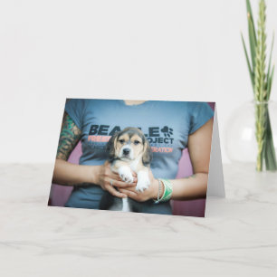 Carte Beagle Freedom Pup sur T-shirt