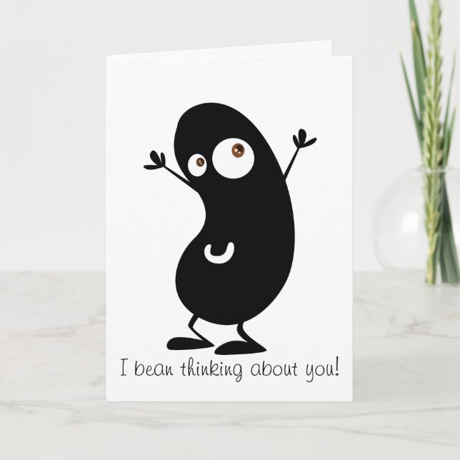 Carte Bean vous a manqué (Devant)