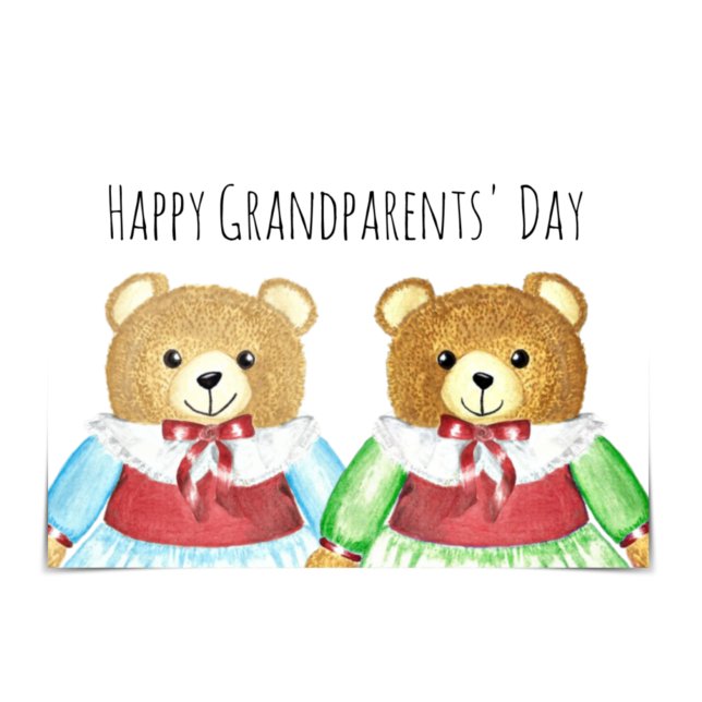 Carte Bears Two Grandma (Créateur téléchargé)