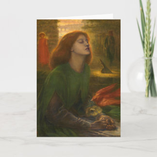 Carte Beata Béatrix - Dante Gabriel Rossetti