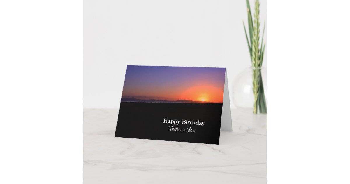 Carte Beau Frere De Joyeux Anniversaire Zazzle Fr