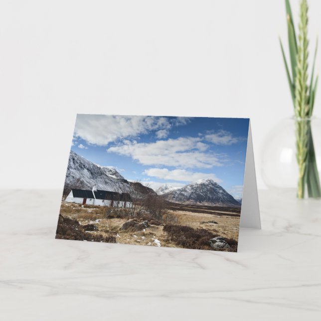 Carte Beau paysage écossais (Devant)