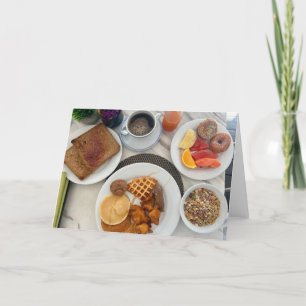 Carte Beau petit déjeuner banquet