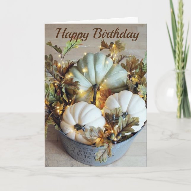 CARTE **BEAU VOUS, BELLE CHUTE** JOLIE ANNIVERSAIRE (Devant)