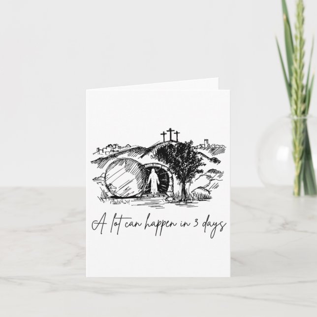 Carte Beaucoup De Choses Peuvent Arriver En 3 Jours Les  (Devant)