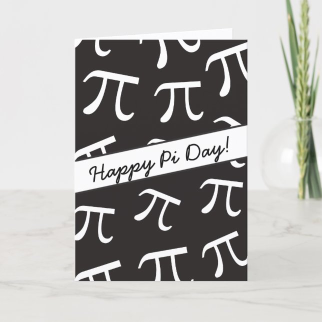 Carte Beaucoup de Pi - Math - Joyeux Pi Day (Devant)