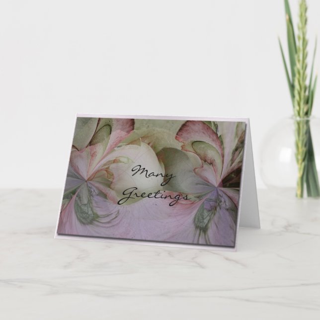 Carte Beaucoup de voeux (Devant)