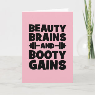 Carte Beauté, Cerveaux, Gains de Booty - Gymnase pour fe