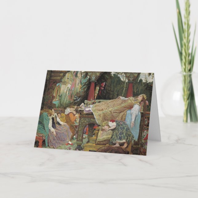 Carte Beauté de sommeil dans le pavillon (Devant)