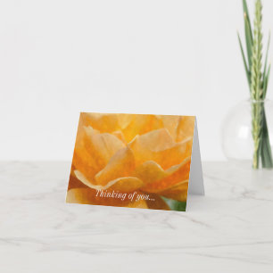 Carte Beauté D'Un Rose Paintéralement Penser De Vous