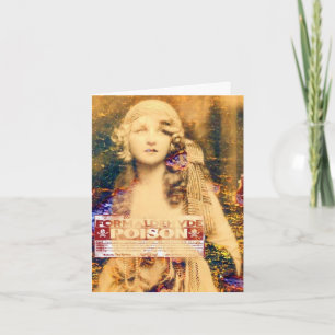 Carte Beauté et poison, anniversaire