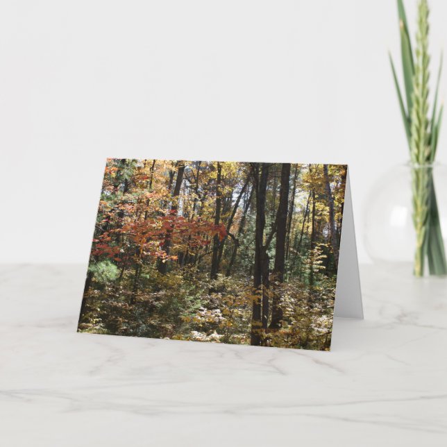 Carte Beauté profonde en bois (Devant)