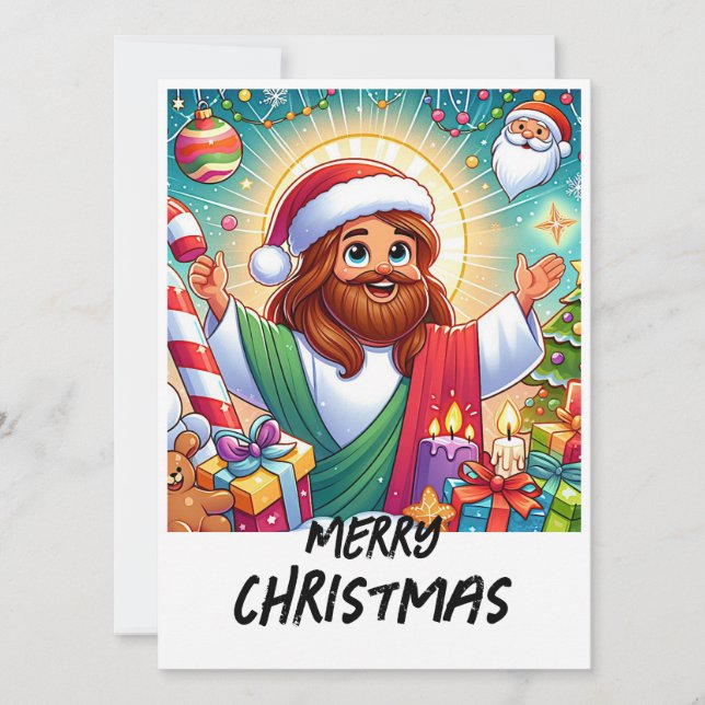 Carte Beautiful Animated Christmas Card (Devant)
