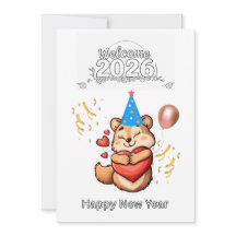 Beautiful Squirrel Sweet Dreams – Happy New Year 2