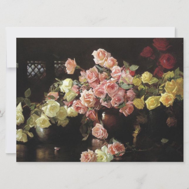 Carte Beaux Roses (par Joseph DeCamp) (Devant)