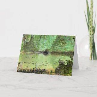 Carte Beaver Lodge II : Digitally Transformed Forest Pon