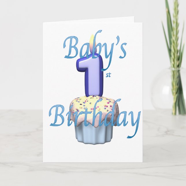 Carte bébé.anniversaire (Devant)
