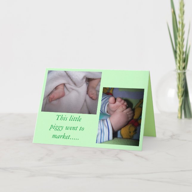 Carte bébé (bébés) (Devant)