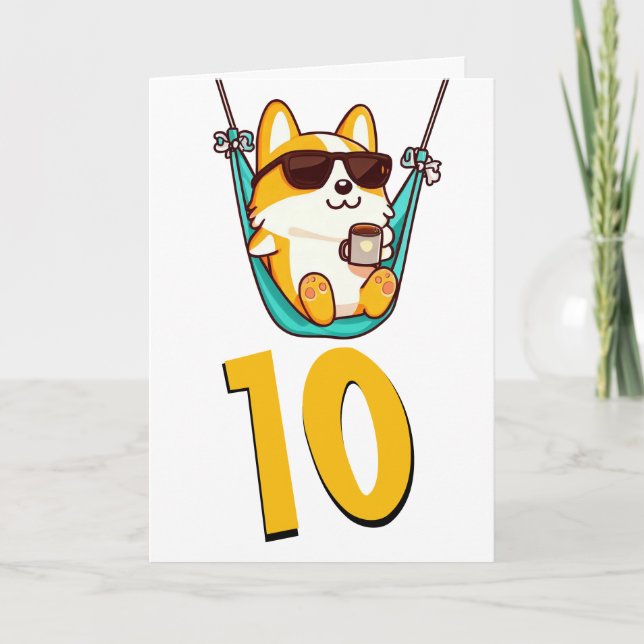 Carte Bébé chibi dragon vert (Devant)