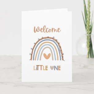 Carte bébé de bienvenue Little One
