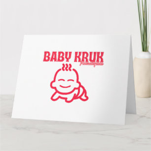 Carte Bébé drôle Kruk Philadelphia Premium