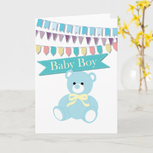 Carte Bébé garçon