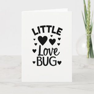 Carte Bébé Petit Insecte de l'Amour