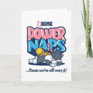 Carte Bébé TWEETY™ & SYLVESTER™ Power Naps