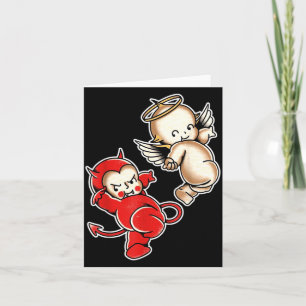 Carte Bébés Kewpie Diable Anges Chérubins