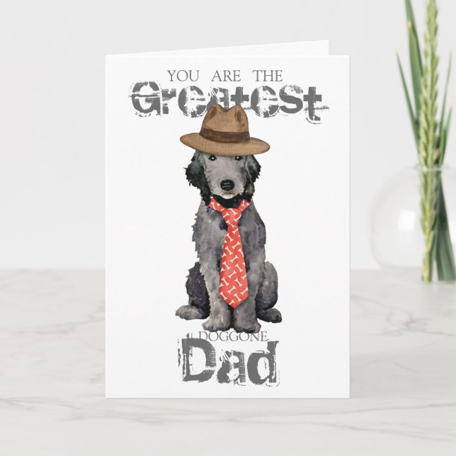 Carte Bedlington Dad (Devant)
