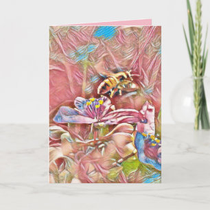 CARTE BEE BIRTHDAY CARD