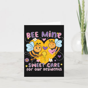 Carte Bee Sweet Care Soignants Saint-Valentin Maison de