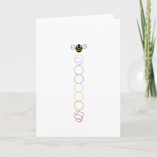 Carte Bee You (intérieur vierge) (Devant)