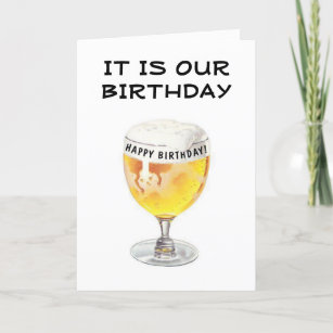Cartes Biere D Anniversaire Zazzle Fr