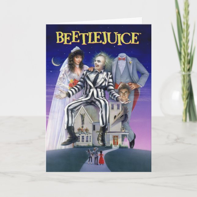 Carte Beetlejuice | Affiche de théâtre (Devant)